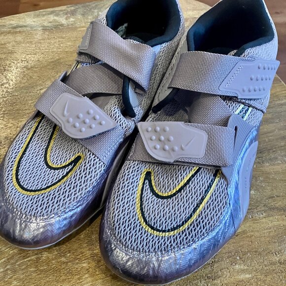 Nike Womens SuperRep Cycle 2 NN PRM Purple Gold Cycling DQ4680-500 - size 11 - Picture 16 of 16